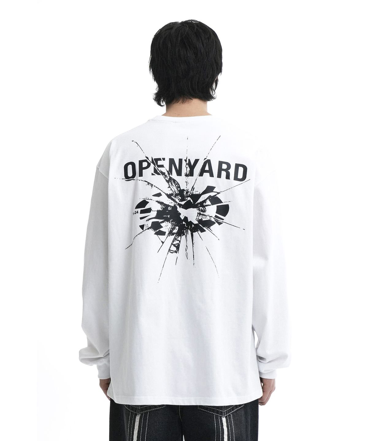 오픈야드(오와이)(OPENYARD(OY)) B.S.L LONG SLEEVE-WHITE
