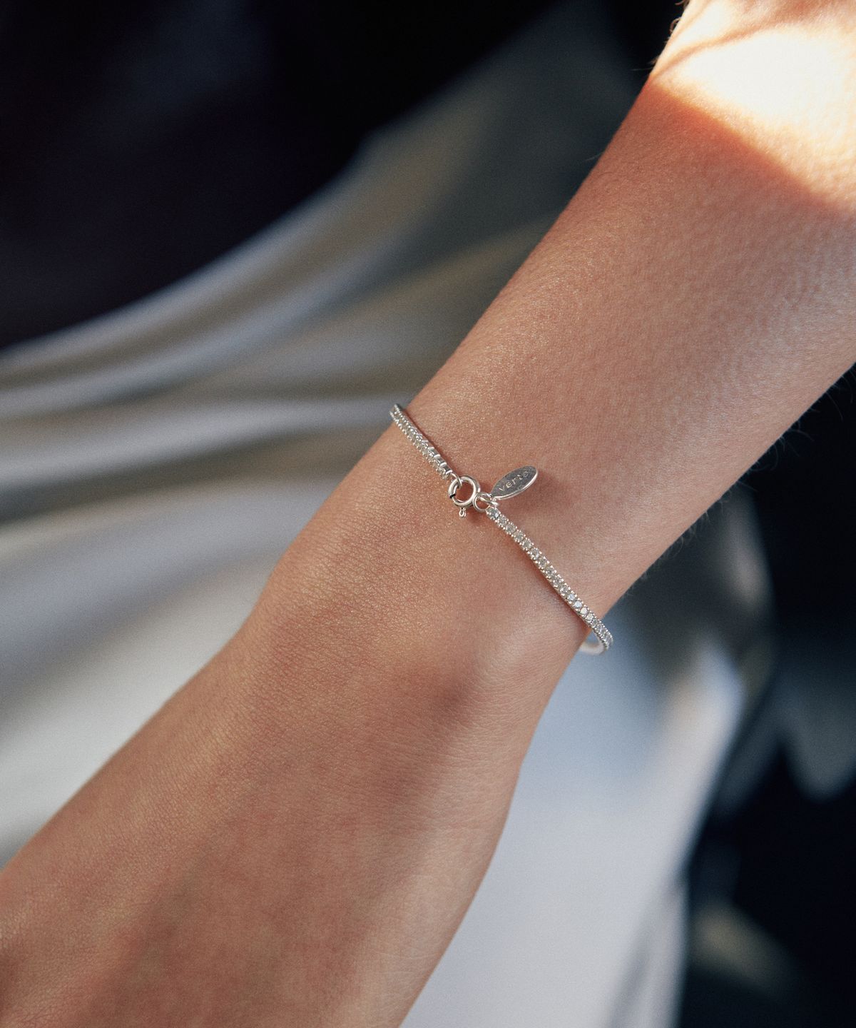 베흐트(VERTE) [925 silver] Huit.silver.86 / fin anse dew bracelet (silver)