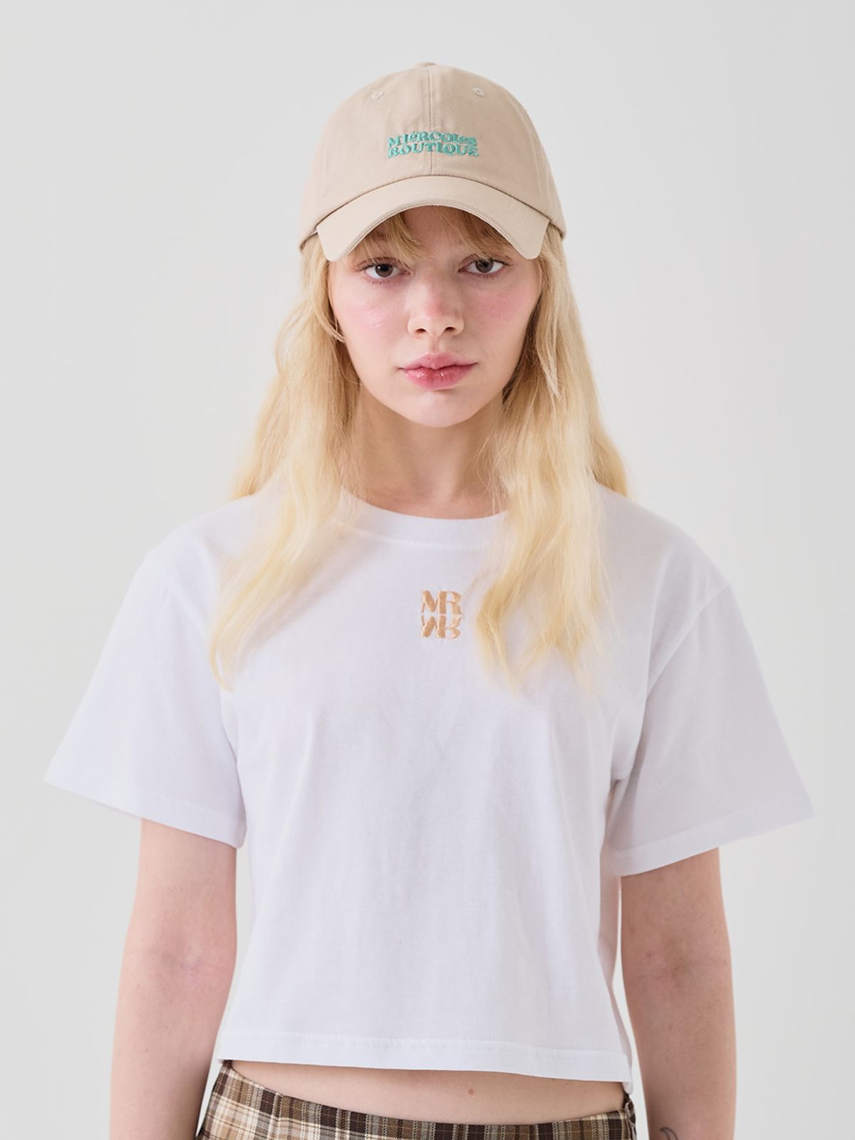 미에르꼴레스(MIERCOLES) MIERCOLES SIGNATURE BALLCAP [beige]