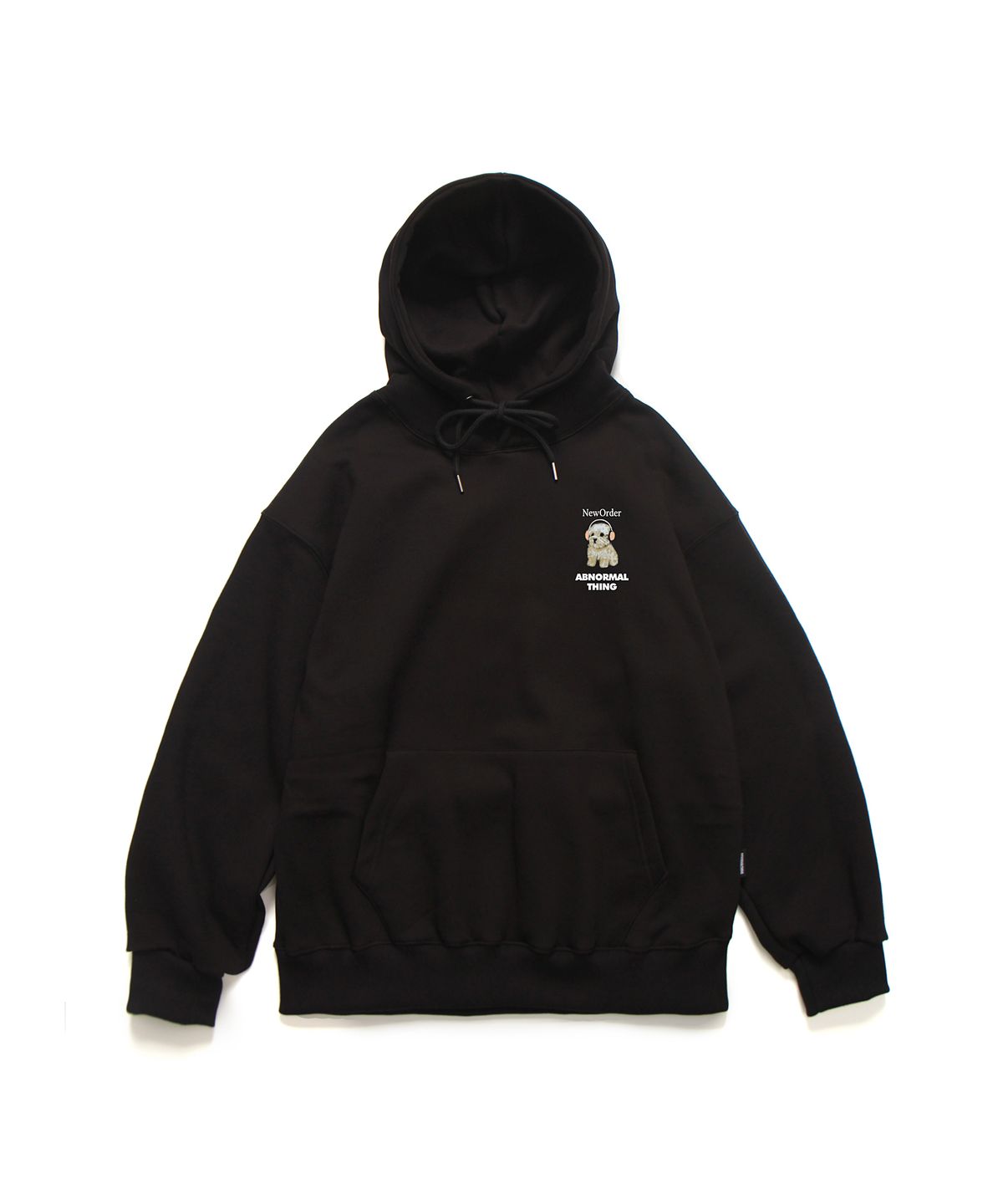 앱놀머씽(ABNORMALTHING) ND 후드 블랙 (ND HOOD BLACK)