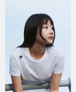 [세리나&소빈 착용] 터프 반팔 티셔츠 화이트 SR123UTS11