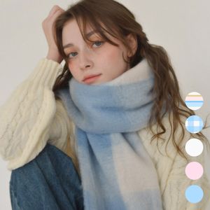 따뜻한 클래식 빅 머플러 파스텔 5컬러 택1