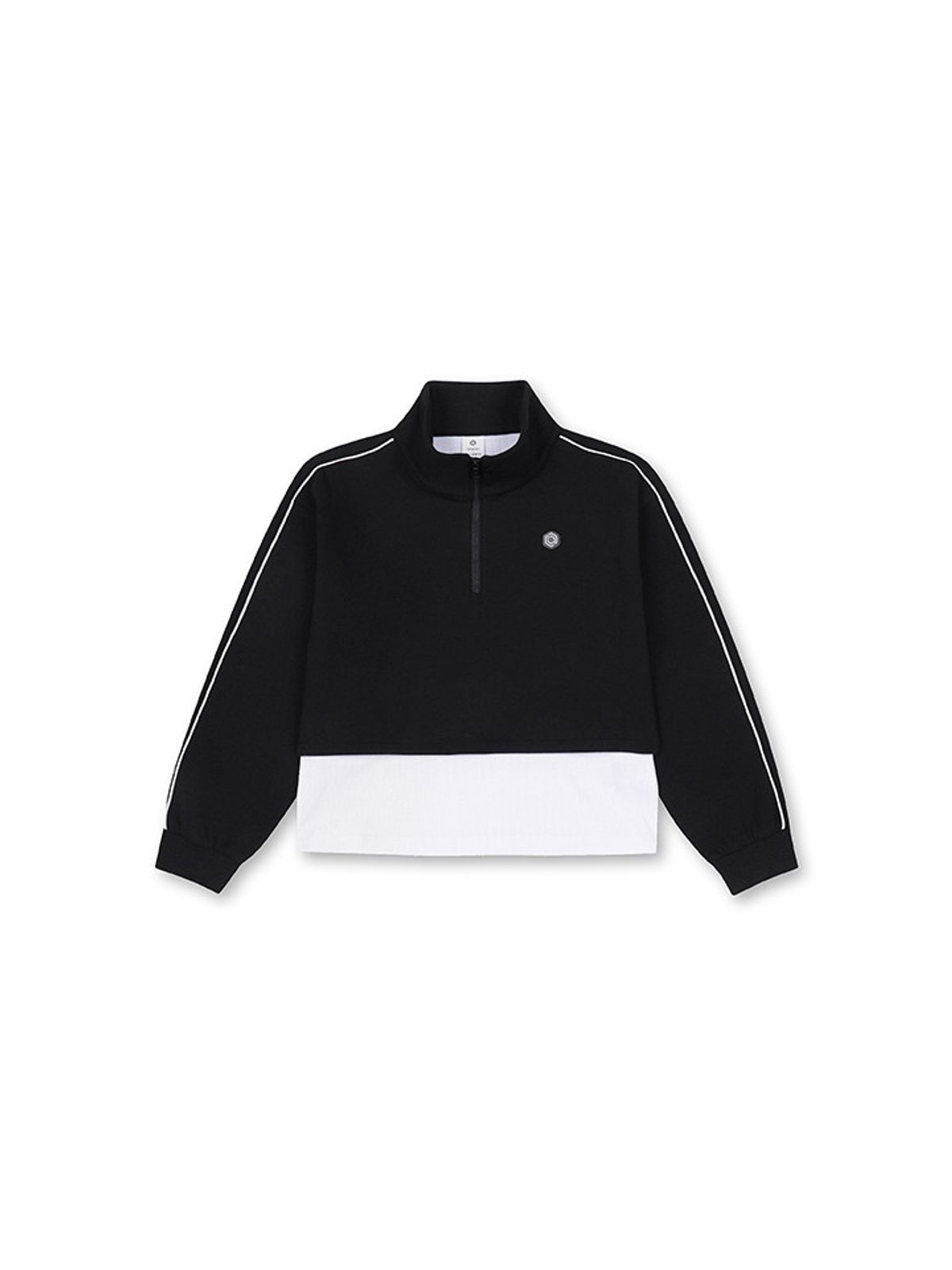 탑텐 키즈(TOPTEN KIDS) 여아) 울트라스트레치 레이어드 스웨트셔츠_MKF1TR2401