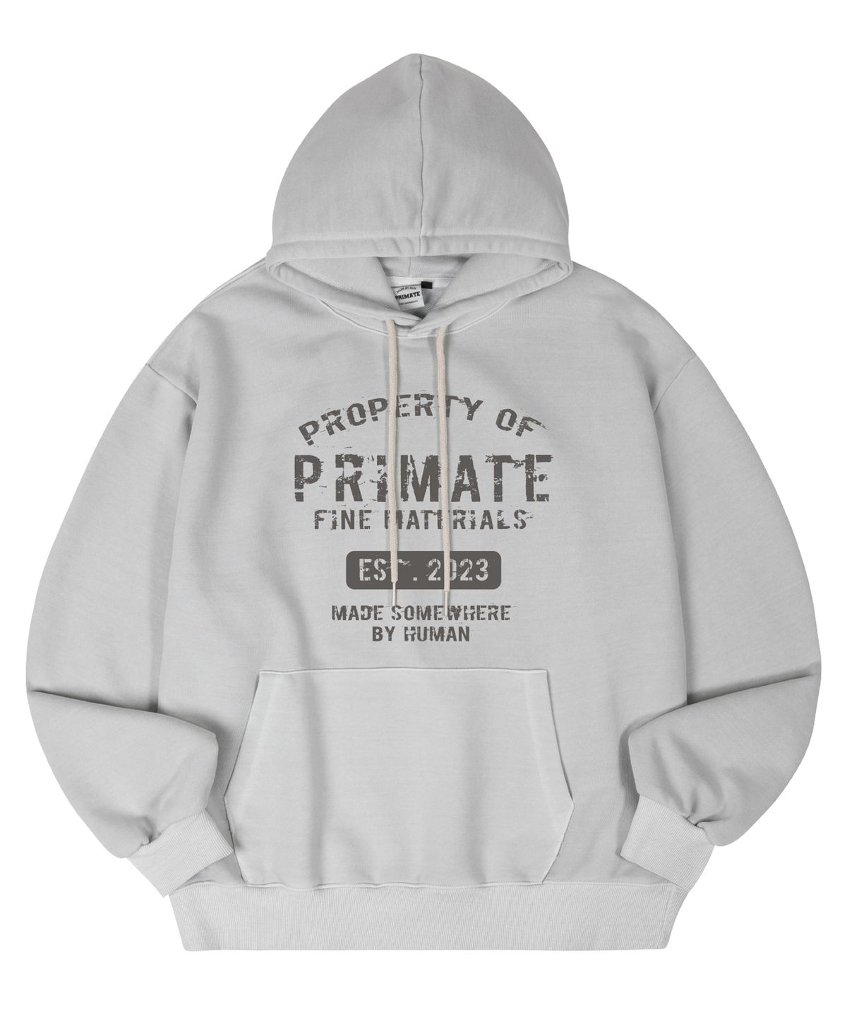 프라임에이트(PRIMATE) PROPER 피그먼트 오버핏 후드티셔츠 4 COLORS