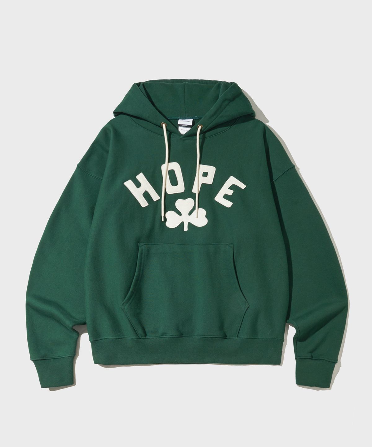 아웃스탠딩(OUTSTANDING) V.S.C HOOD SWEAT(HOPE)_GREEN