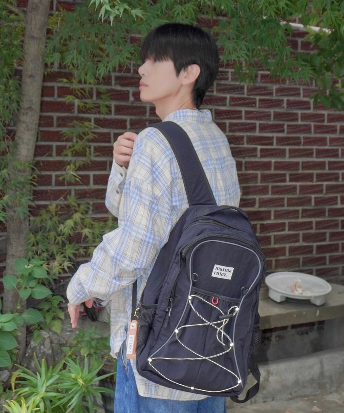 마스마룰즈(MASMARULEZ) Urban sprint layered backpack_Black