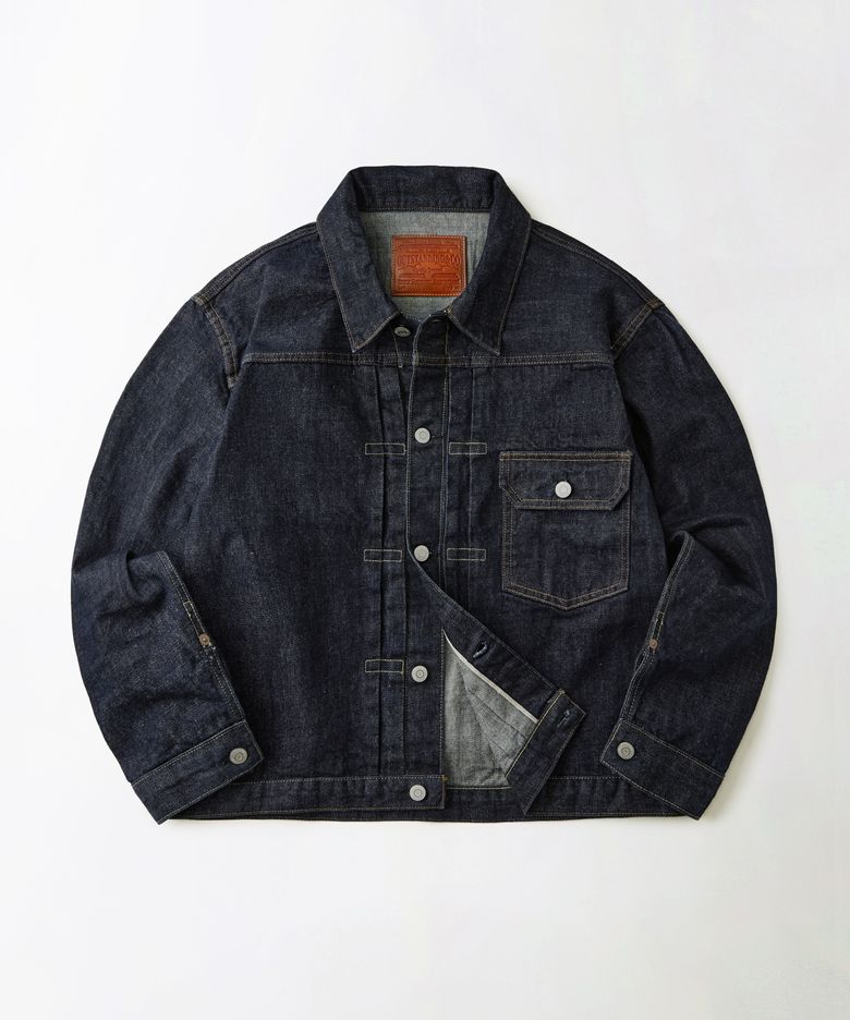 SELVEDGE DENIM 1ST JACKET_INDIGO