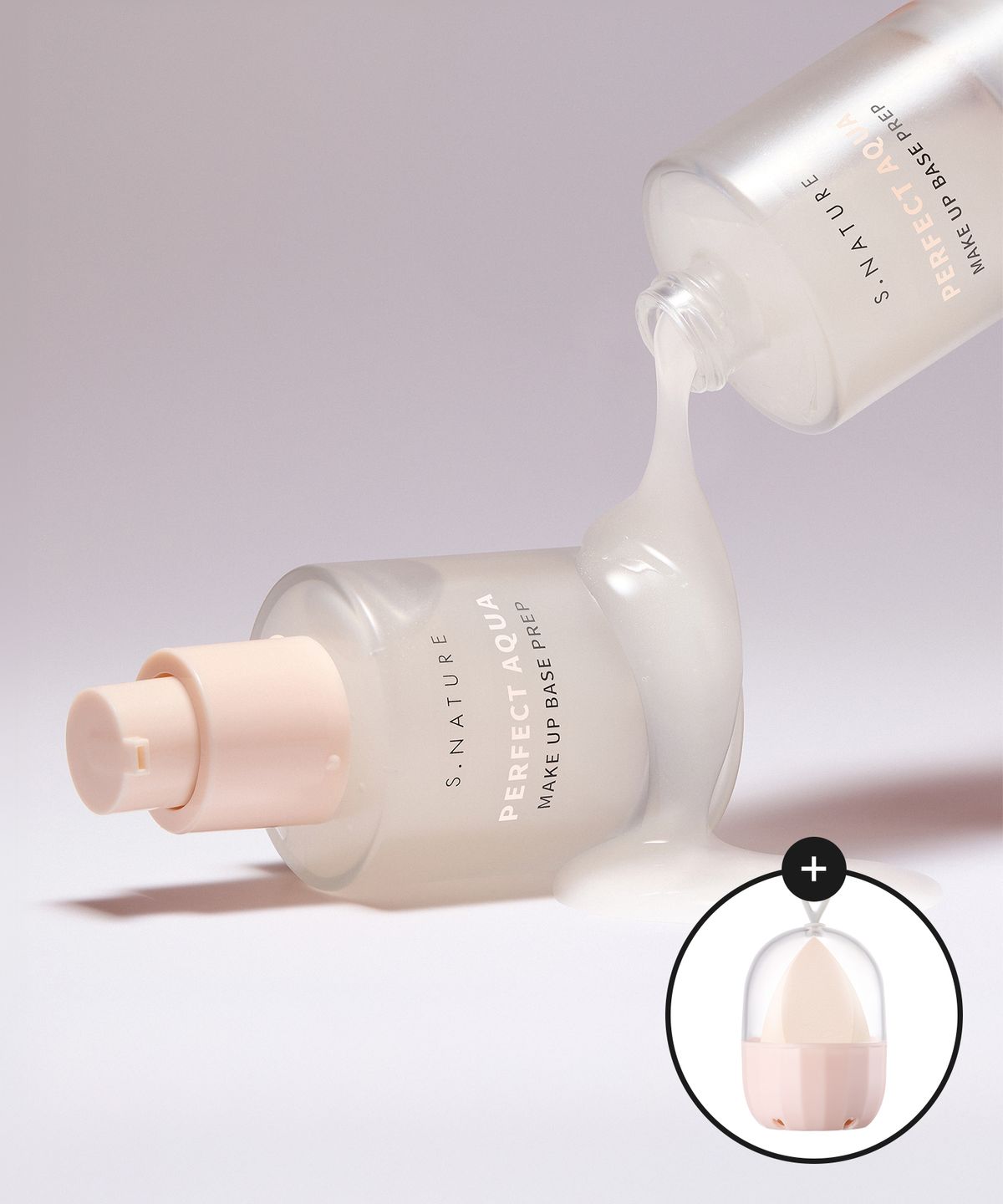 에스네이처(S.NATURE) 퍼펙트 아쿠아 메이크업 베이스 프렙 30ml [증정: 화잘먹 퍼프]