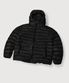 미니멀 경량 후디드 패딩 자켓 _Black