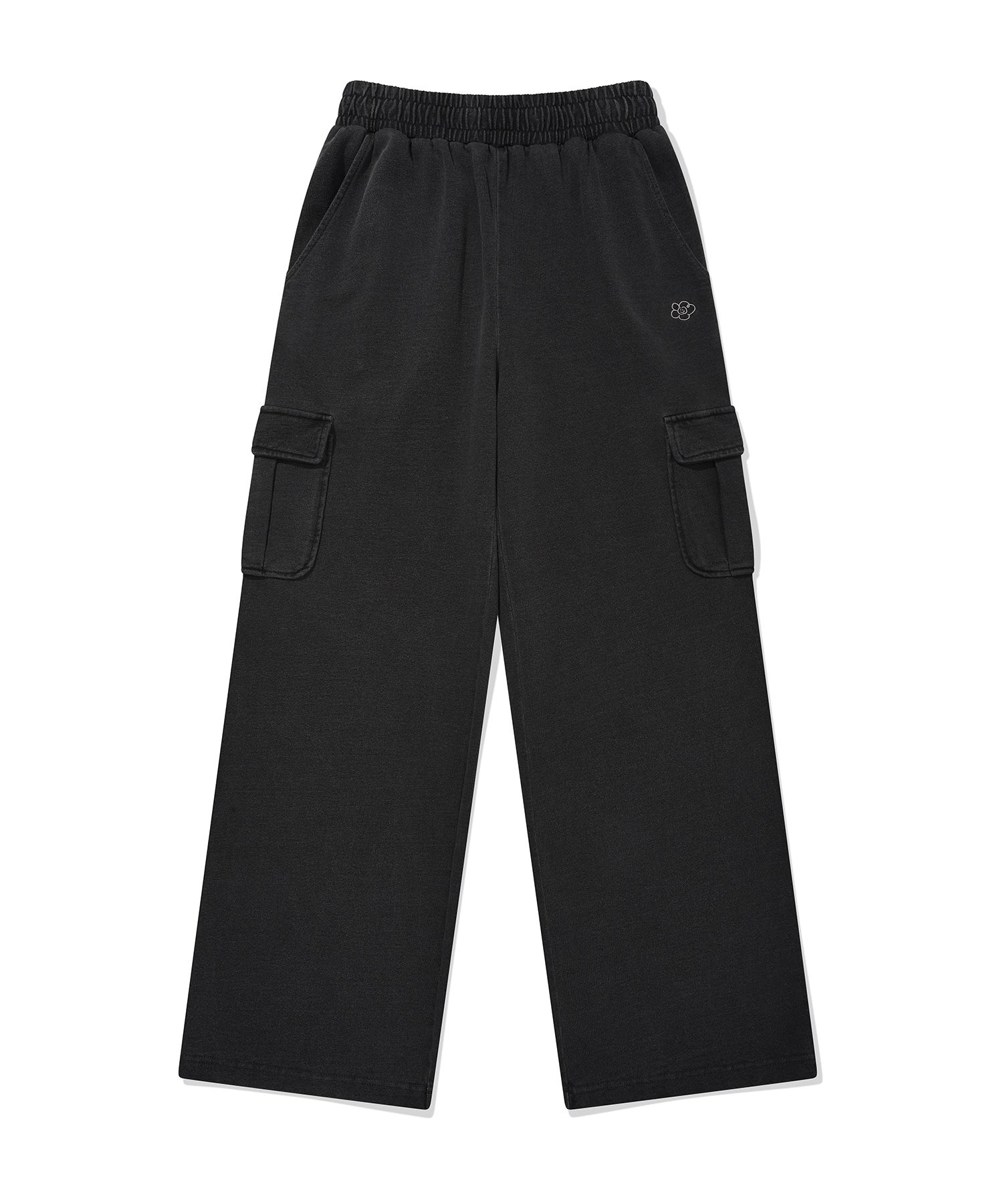 WILLY CARGO PANTS WASHED BLACK