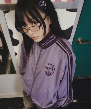 져지 트랙 자켓 퍼플