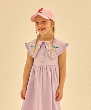 체리리본 프린세스 드레스_퍼플