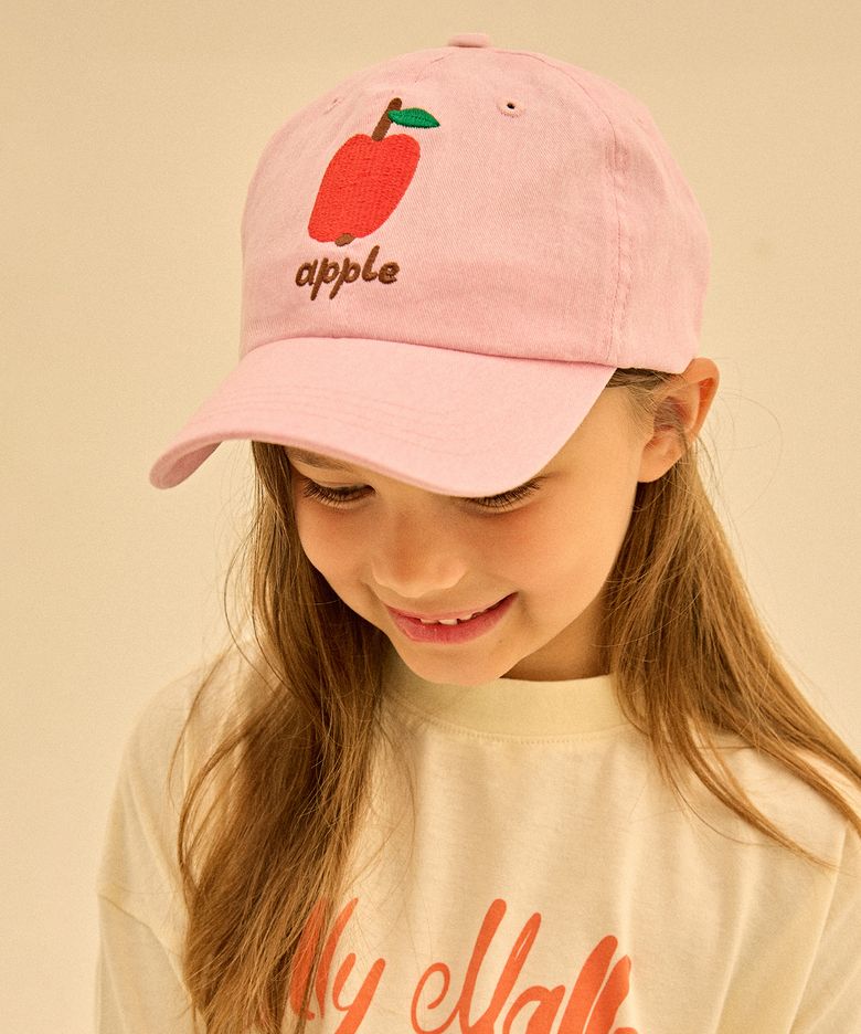 애플체리 볼캡_핑크
