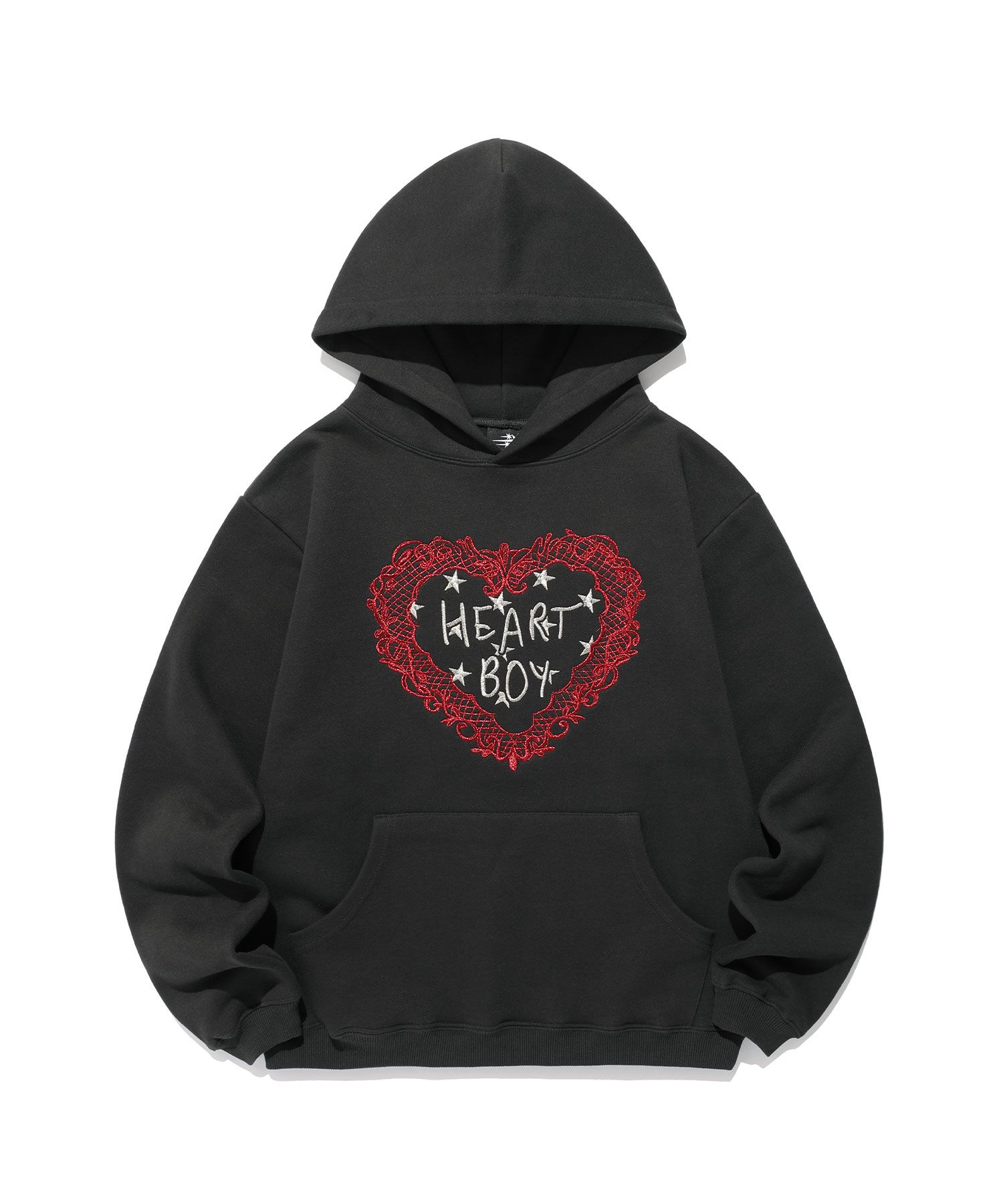 [ NICE GHOST CLUB]★DANGER HEART HOODIE DANGER HEART HOODIE[YELLOW] - niceghostclub