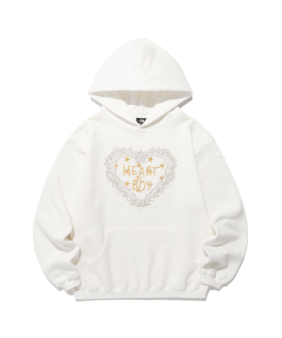 나이스고스트클럽(NICEGHOSTCLUB) HEART BOY HOODIE_WHITE(NG2FSUM404A)