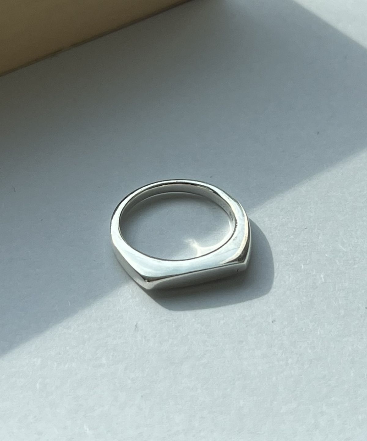 바라두(BARADU) [BARADU 925] Simple straight bold ring