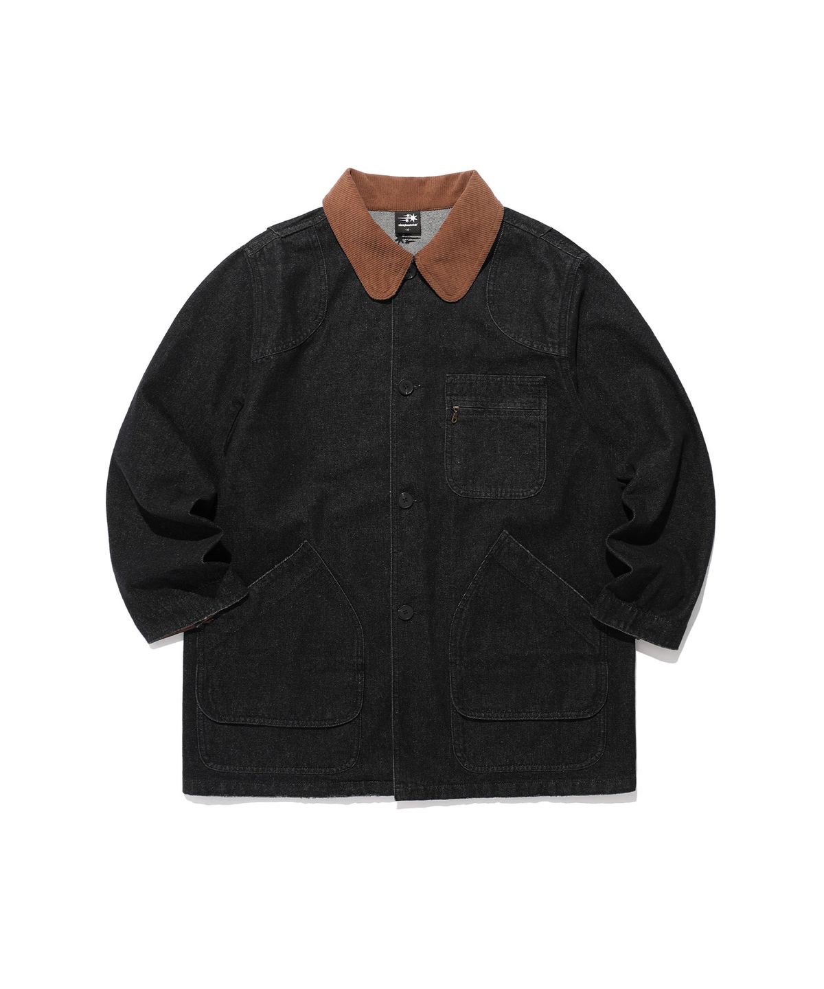 나이스고스트클럽(NICEGHOSTCLUB) DENIM WORK CAR COAT_BLACK(NG2FSUC800A)