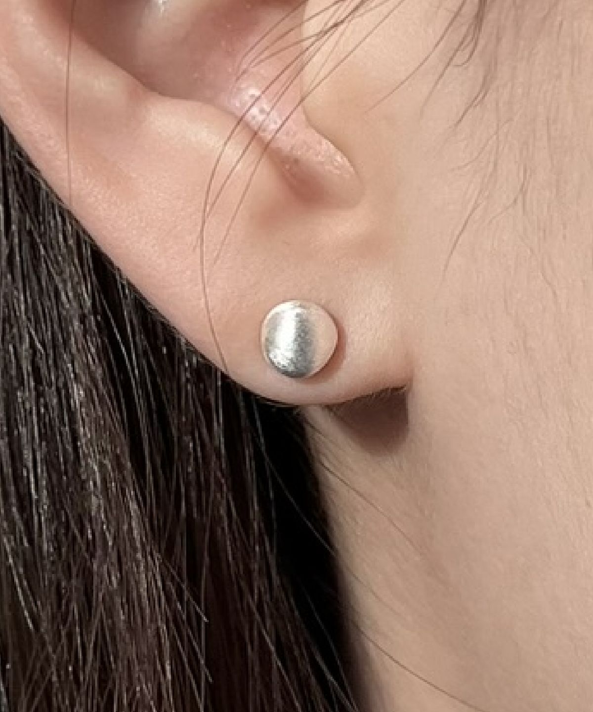 바라두(BARADU) [BARADU 925] Sanding ball stud earrings