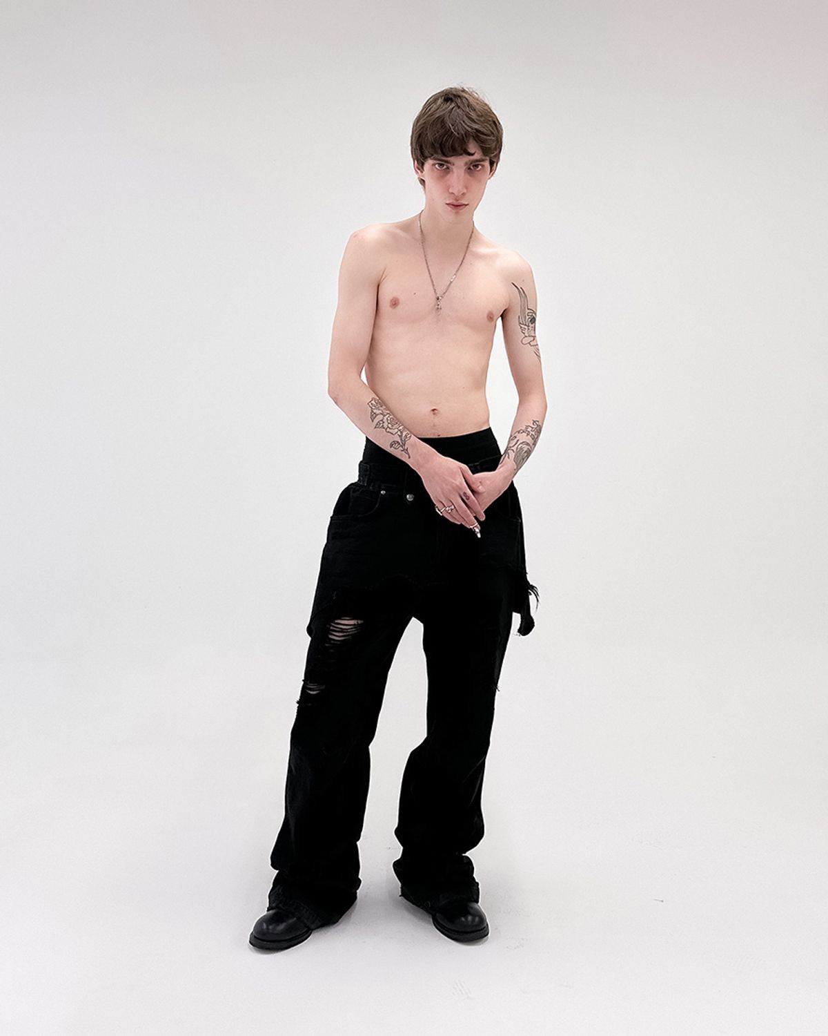 스쿠읏 핸드미다운즈(SKOOT HANDMEDOWNS) Ghost Denim Pants
