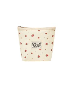 CLASSIC LOGO VINTAGE FLOWER POUCH light yellow