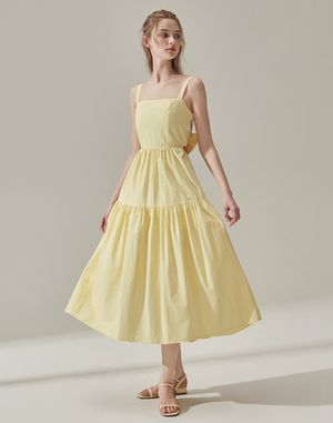 메이에르 백리본 롱 원피스