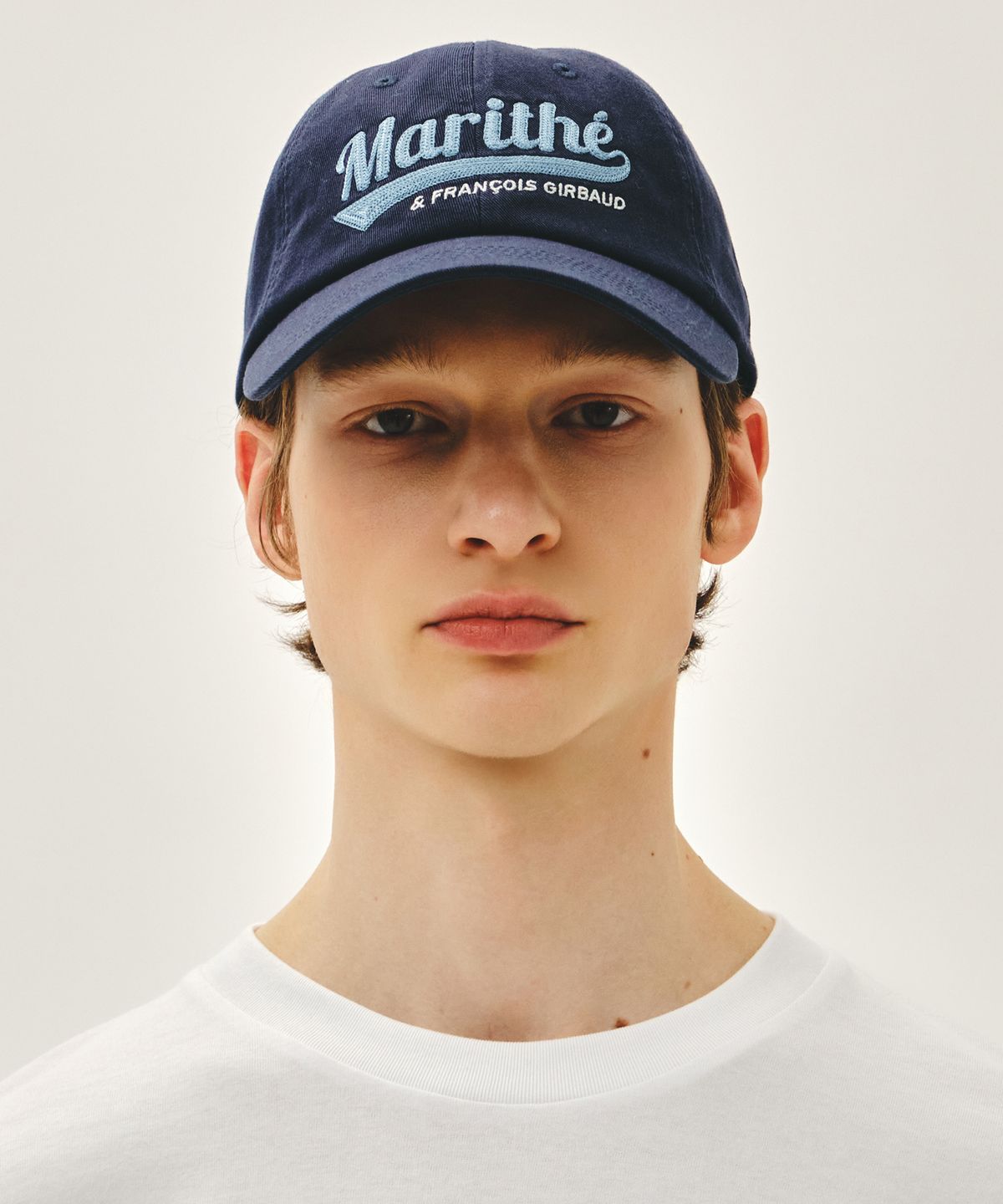 마리떼 프랑소와 저버(MARITHÉ + FRANҪOIS GIRBAUD) VINTAGE BASEBALL GRAPHIC CAP navy