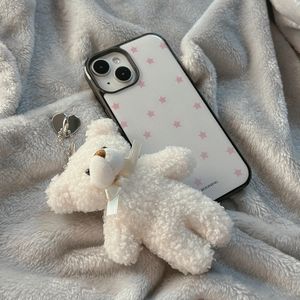 (+맥세이프) 스타트윙클니트 에폭시범퍼 케이스 (핑크) - 아이폰/갤럭시