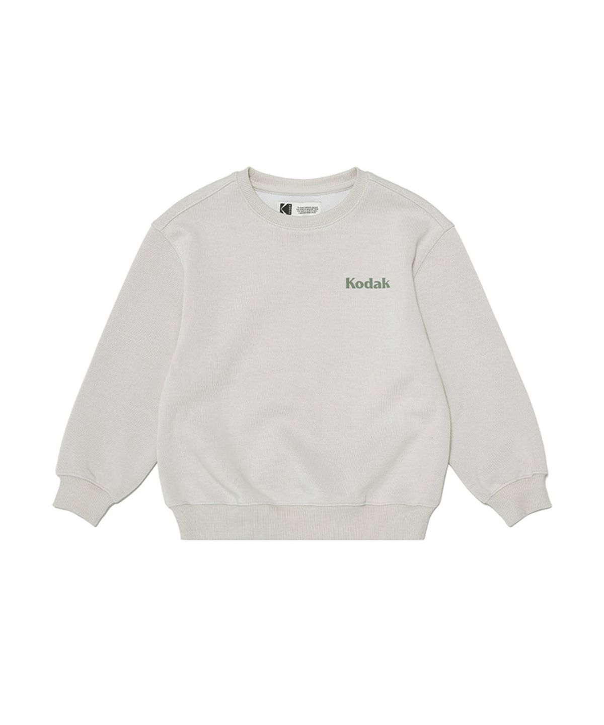 코닥 키즈(KODAK KIDS) 씨너리 그래픽 맨투맨 키즈 LIGHT GREY