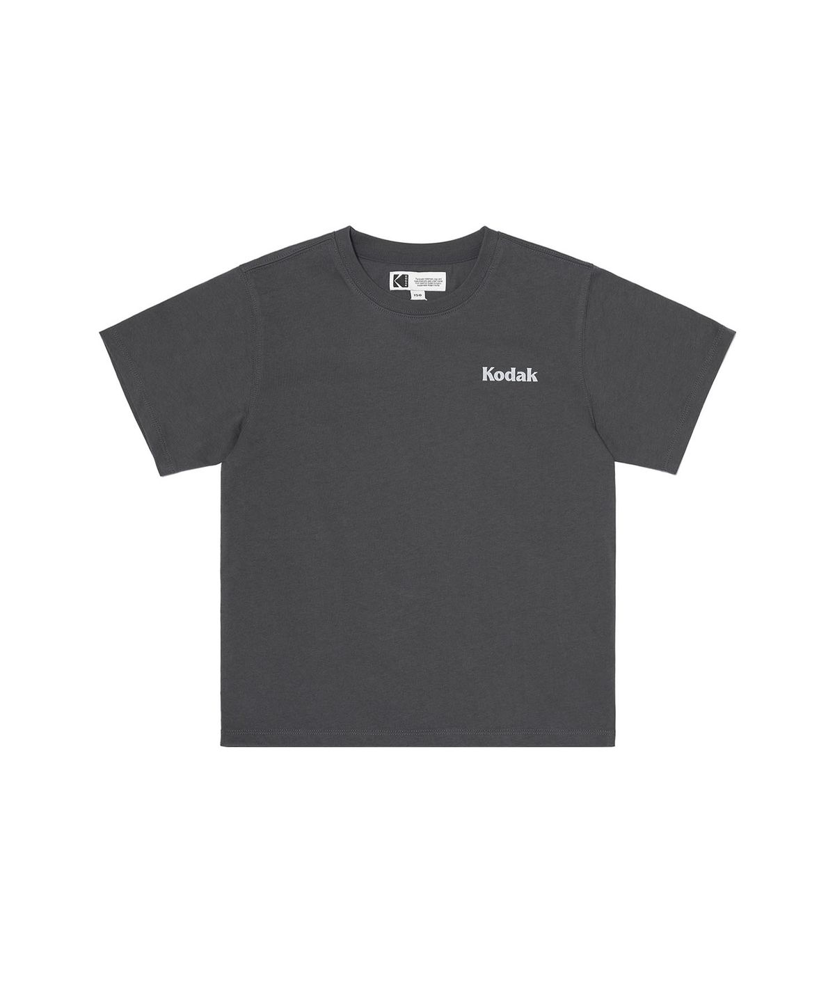 코닥 키즈(KODAK KIDS) 씨너리 그래픽 반팔티셔츠 키즈 CHARCOAL