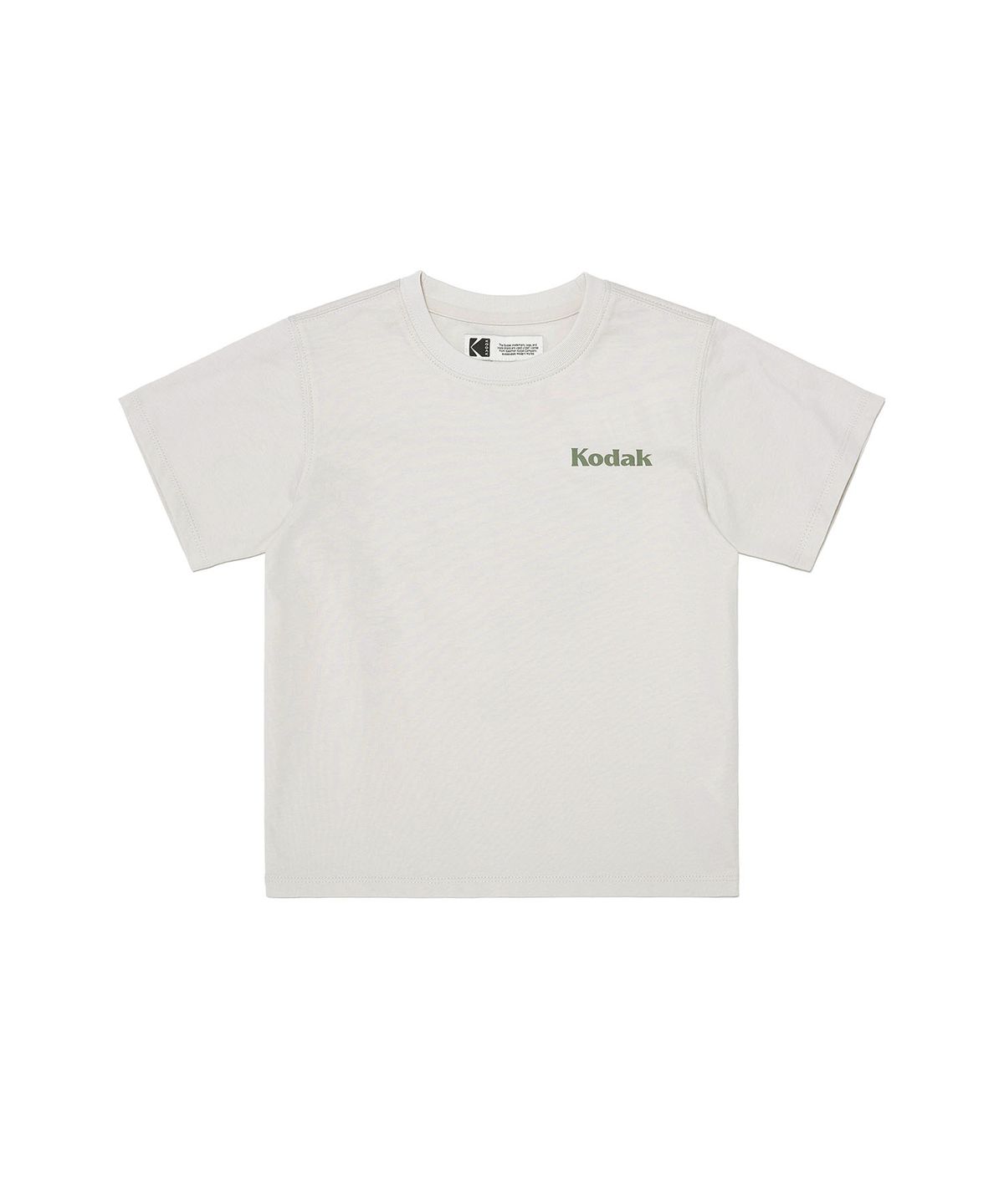 코닥 키즈(KODAK KIDS) 씨너리 그래픽 반팔티셔츠 키즈 LIGHT GREY