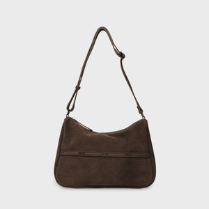outbag cross suede (아웃백크로스 스웨이드) - 다크브라운