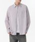 릴렉스드 소프트 포플린 셔츠 [퍼플 그레이]