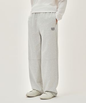 CLASSIC LOGO SWEAT PANTS light heather gray