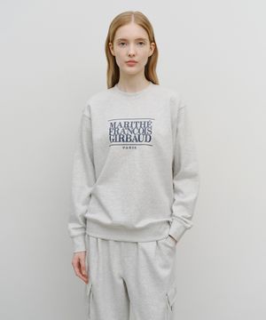 CLASSIC LOGO SWEATSHIRT light heather gray
