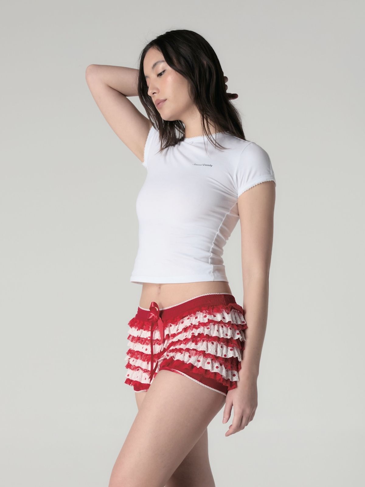 글로니(GLOWNY) COMFY AND SENSUAL TEE  (WHITE)