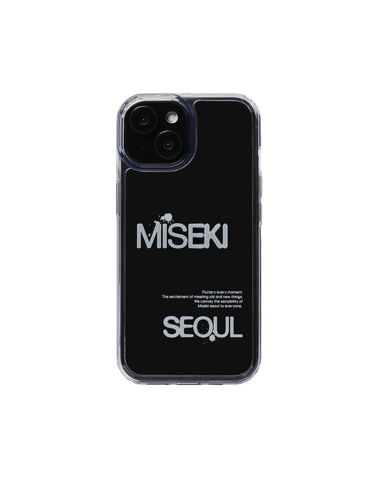 Misekiseoul graphic case 02 CLEAR WHITE