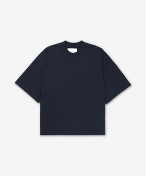 피우 오버핏 반소매 티셔츠 - 다키스트네이비 / PIUSNM088DARKESTNAVY