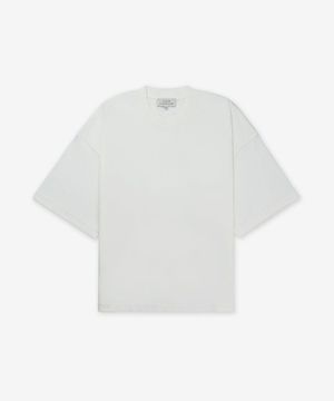 피우 오버핏 반소매 티셔츠 - 옵틱화이트 / PIUSNM1327OPTICWHITE