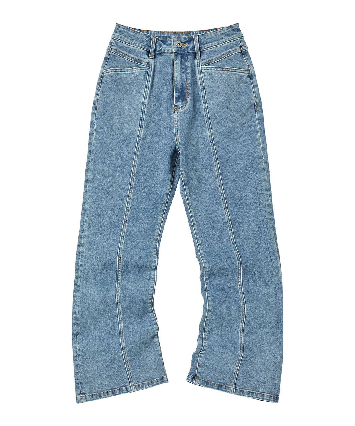 꼬모니노즈(COMONINOZ) W BOOTSCUT PANTS [SKY BLUE]