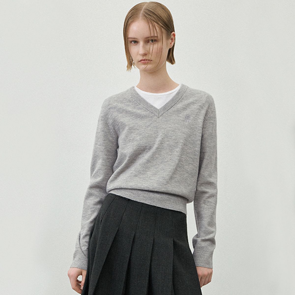 아틀리에 나인(ATELIER NAIN) ESSENTIAL WOOL WARM KNIT(T-6937)