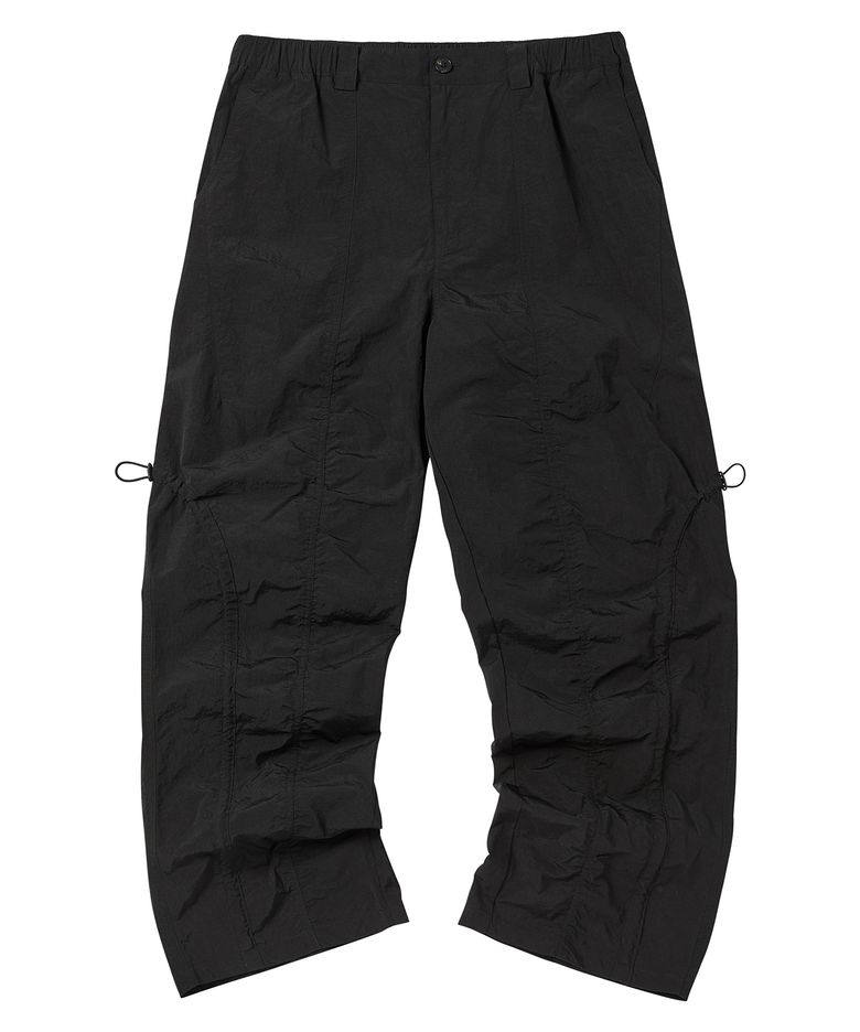 LINED BALLOON PANTS [BLACK]