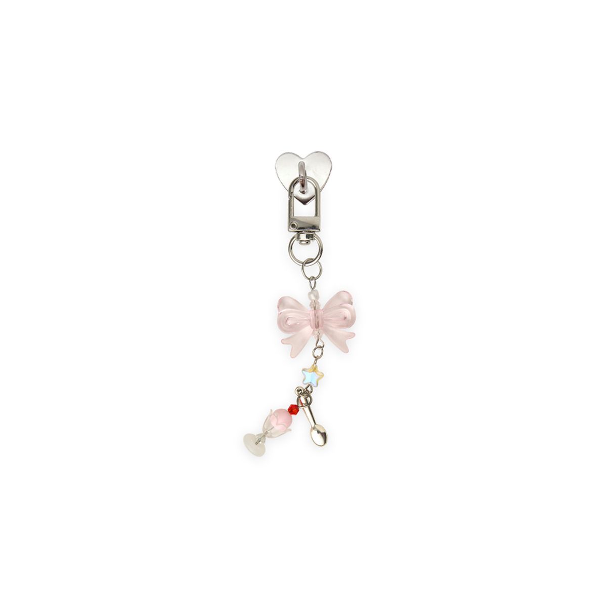 엘레나 러브(ELENALOVE) [Keyring]  Parfait ribbon 키링