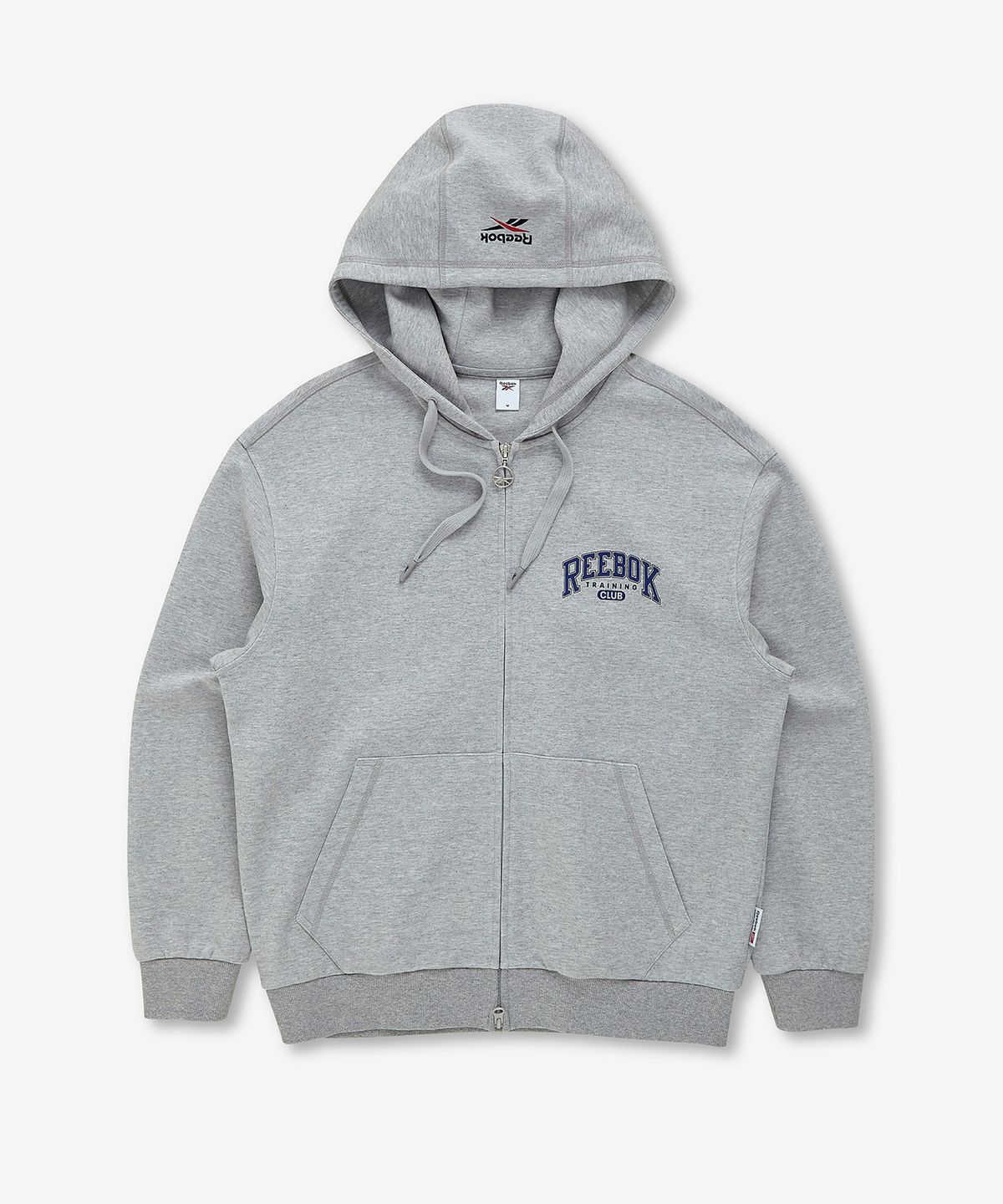 리복(REEBOK) RTC 후드 집업 - 그레이