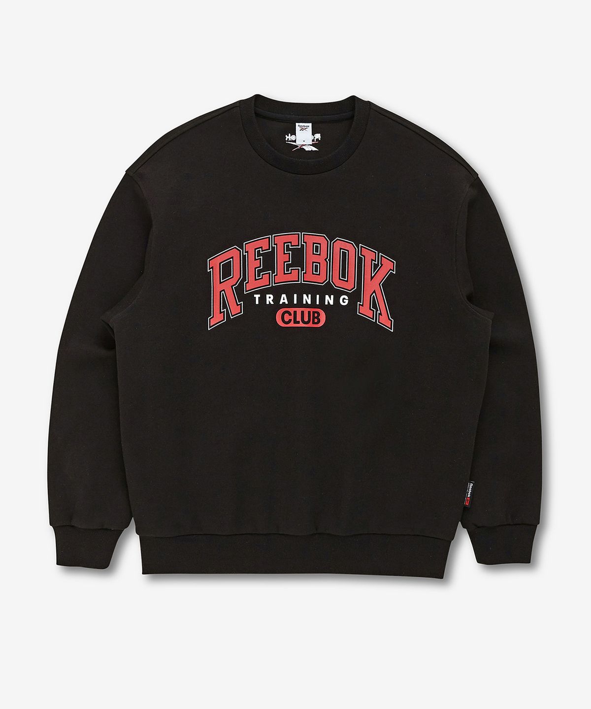 리복(REEBOK) RTC 맨투맨 - 블랙