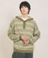 BUTTON HOOD KNIT [KHAKI]