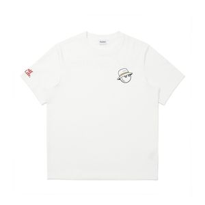 말본 스크립트 유니 라운드 티셔츠 OFF WHITE