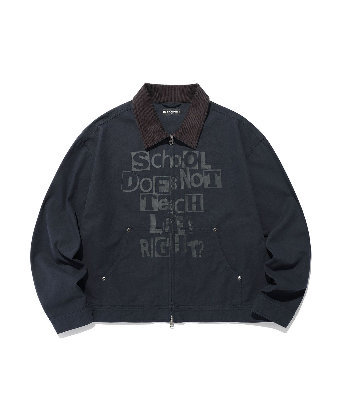 이스트쿤스트(ISTKUNST) DNT WORK JACKET_NAVY(IK2FSMJ201A)