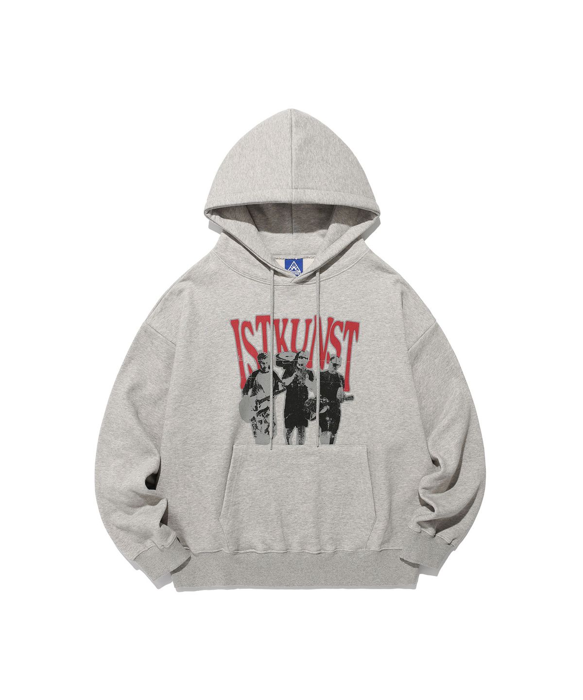 이스트쿤스트(ISTKUNST) SCENE BAND HOODIE_GREY(IK2FSMM402A)