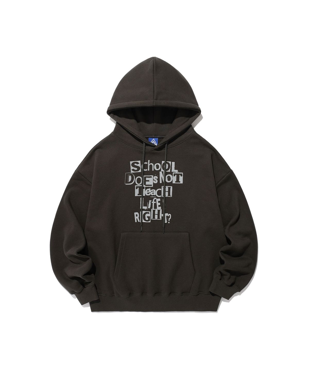 이스트쿤스트(ISTKUNST) DOES NOT TEACH HOODIE_CHARCOAL(IK2FSMM404A)