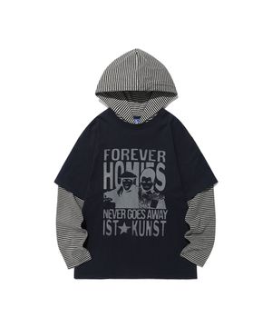 FOREVER HOMIES LAYERED LS TEE_NAVY(IK2FSMT550A)